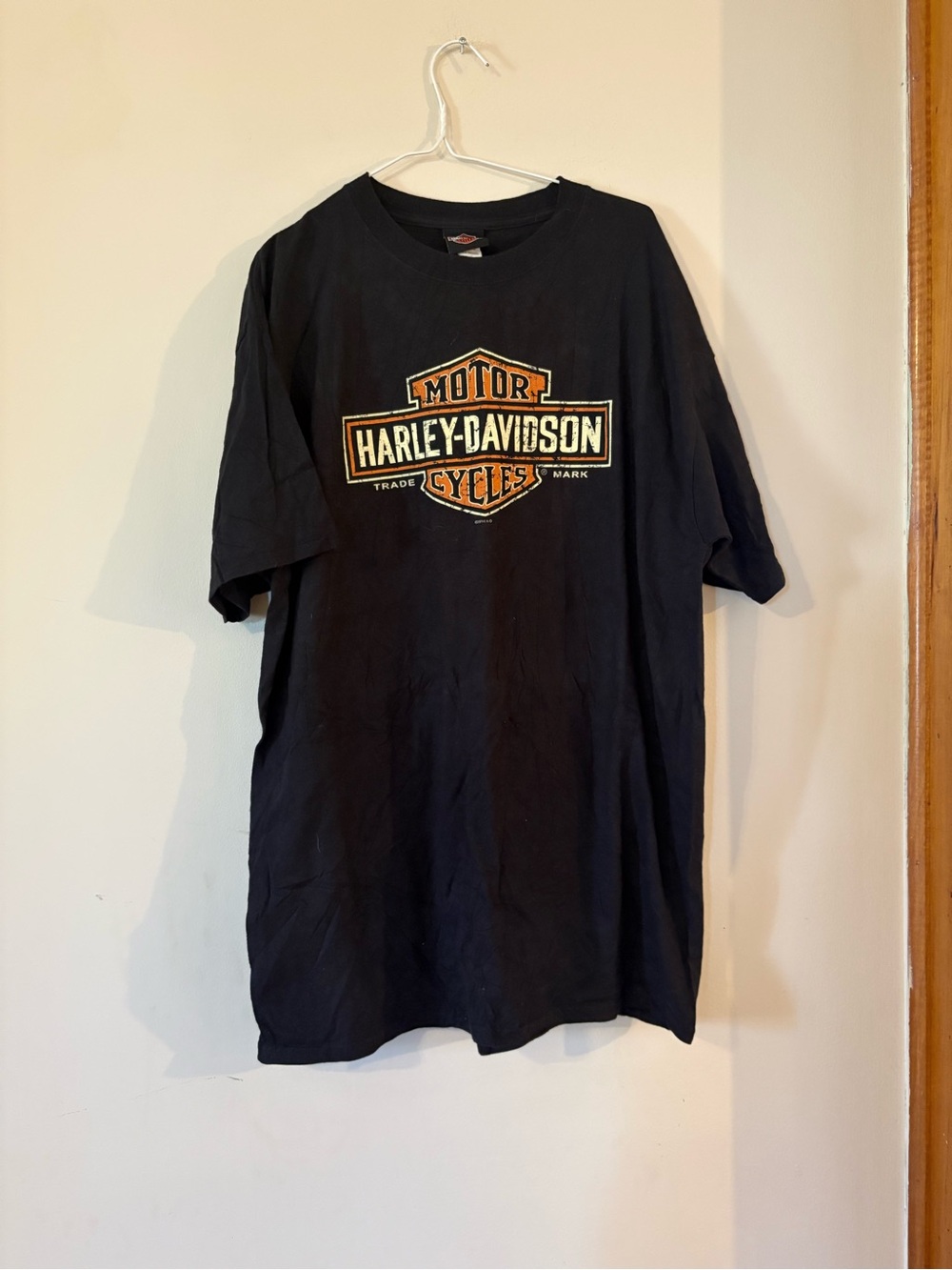 Harley-Davidson Men's Black Logo T-Shirt X-Large Tall